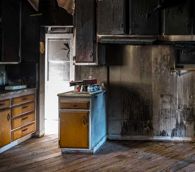 fire damage restoration